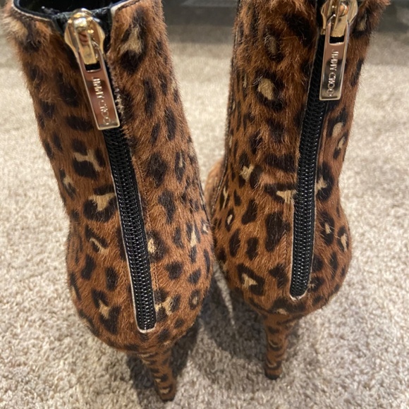 Jimmy Choo leopard print ankle boots - Picture 3 of 4